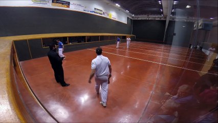 Vidéo 1 - Saint Jean de Luz (R. Amestoy et S. Suzanne) contre Bidart (P. Exposito et N. Etchéto)
