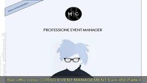 BARI,   CORSO CORSO EVENT MANAGEMENT EURO 450