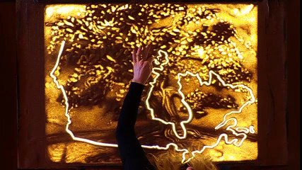 The Founding Father of Canada by bluto sand animation incroyable talent!