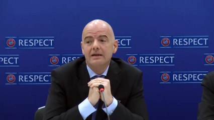 Infantino: "Inaccettabile intimorire gli arbitri"