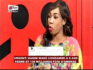Affaire Karim Wade Mimi Touré s'exprime