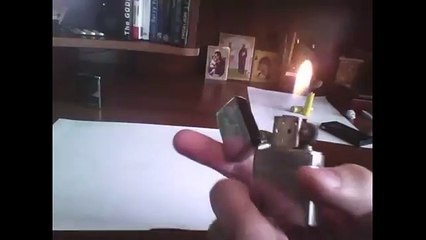 La méthode russe pour recharger un briquet