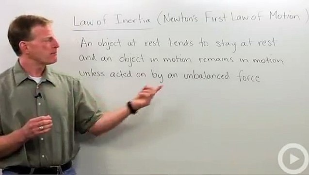 Law of Inertia Newtons First Law of Motion 4 - Education4u