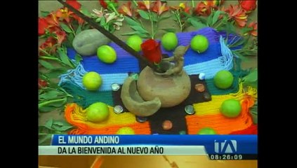 El mundo andino da la bienvenida al nuevo año