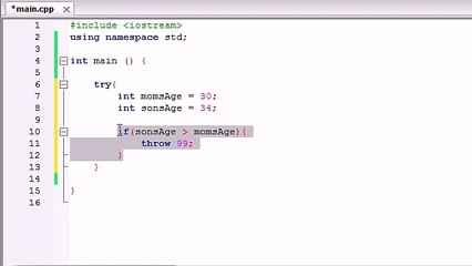Buckys C++ Programming Tutorials - 62 - Exceptions