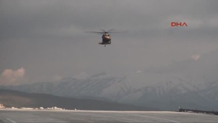 Şırnak Askeri Helikopter 80 Yaşındaki Emine Nine İçin Havalandı