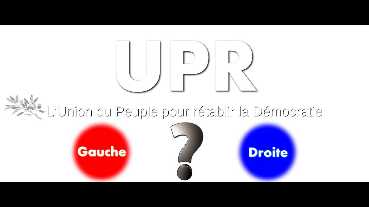 Quel est le positionnement politique de l'UPR ?