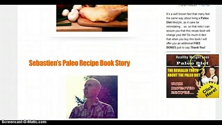 Paleo Recipe Book Review-Site Design