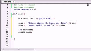 Buckys C++ Programming Tutorials - 66 - Writing Custom File Structures