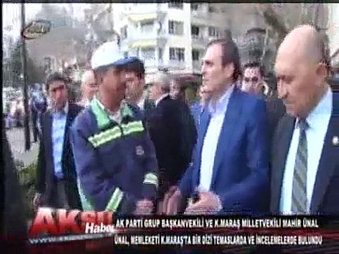 Ak Parti Grup Başkanvekili Mahir Ünal Kahramanmaraş’ta Esnafları Ziyaret Etti