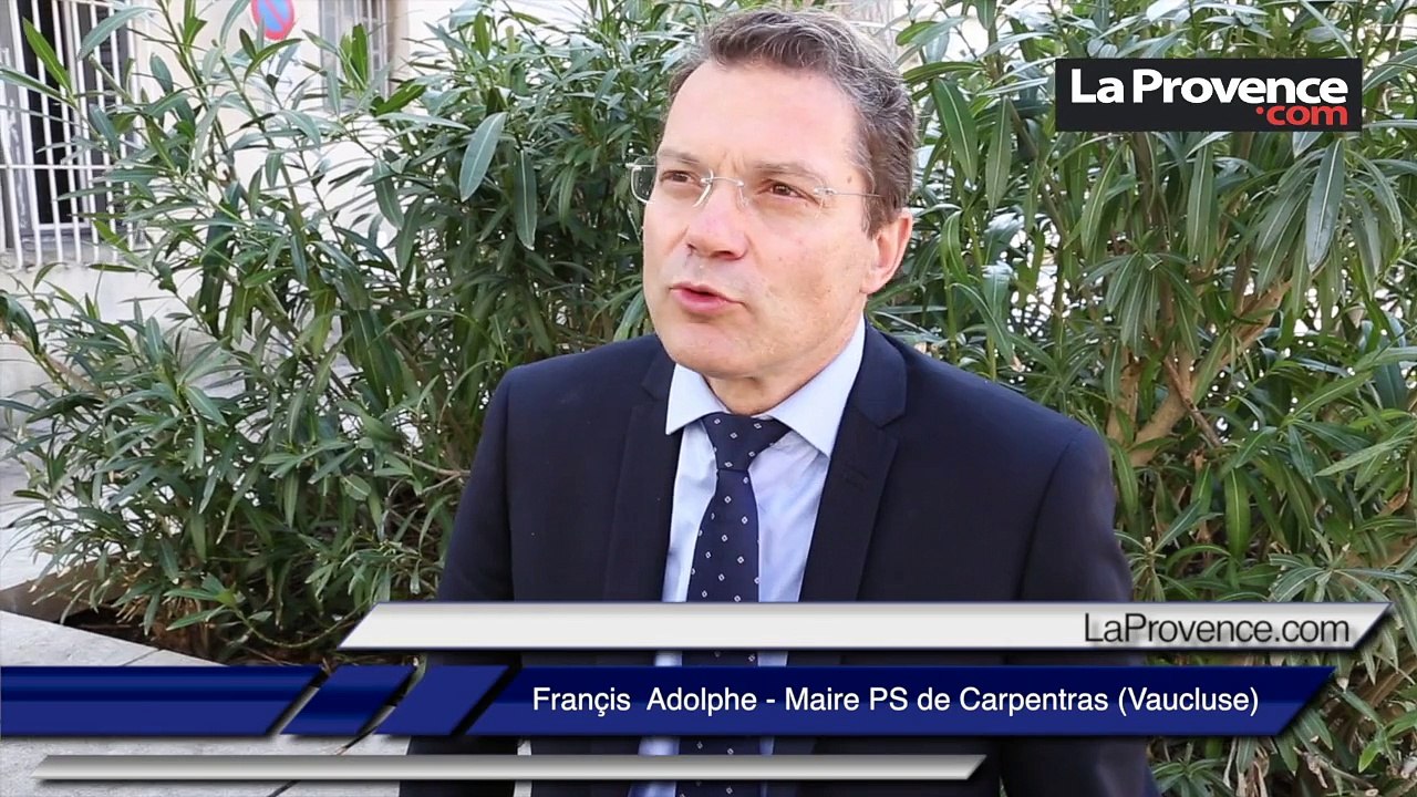 Francis Adolphe (maire de Carpentras) : "Faire appel à tous les abstentionnistes"