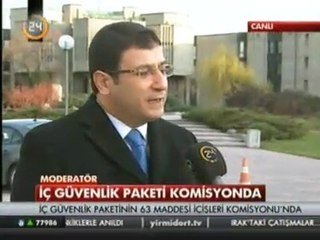 TBMM Anayasa Komisyonu Başkanı ve Çankırı Milletvekili İdris ŞAHİN, "İç Güvenlik Yasasında AB Normlarına Aykırı Hiçbir Düzenleme Yok"