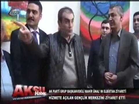 Ak Parti Grup Başkanvekili Mahir Ünal Kamu Yatırımlarını İncelemek ve Bazı Değerlendirmelerde Bulunmak Üzere Elbistan İlçesini Ziyaret Etti