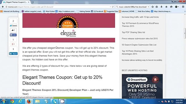 Get 20% off -elegant themes coupon