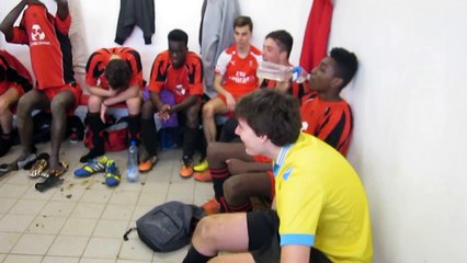 La joie des U18 du CEP POITIERS 1892