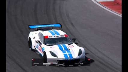 Chevrolet Corvette CR7, Silverstone Circuit, Replay, Assetto Corsa