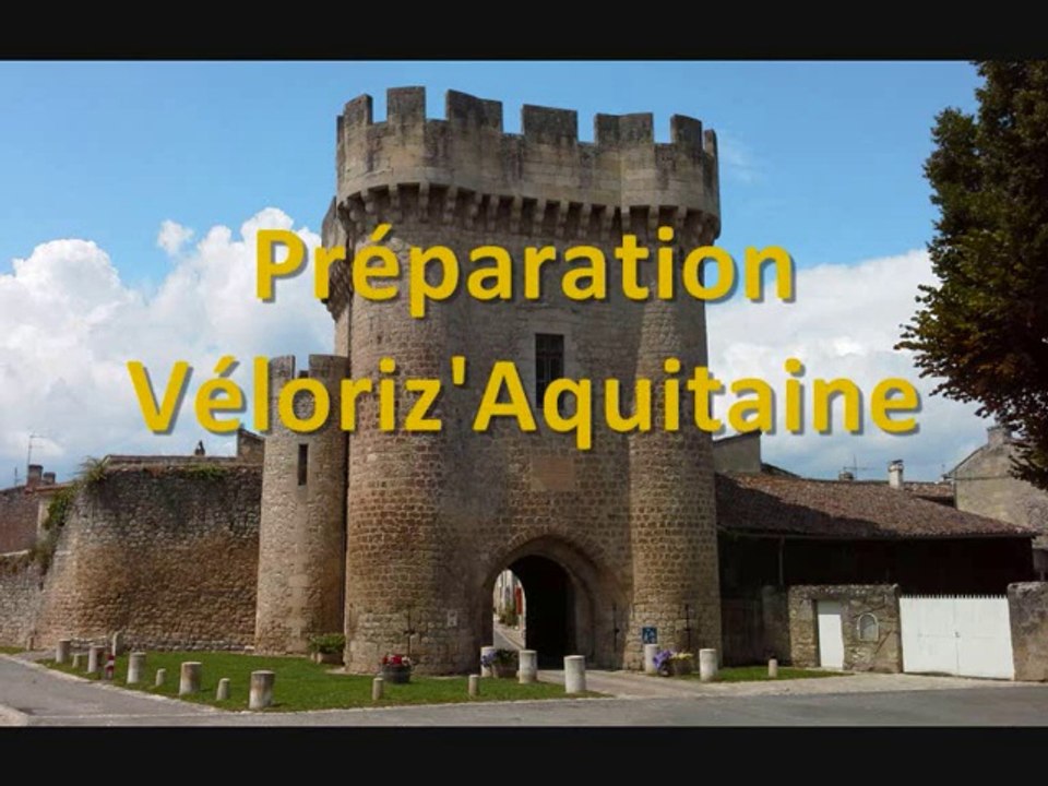 Préparation Véloriz'Aquitaine