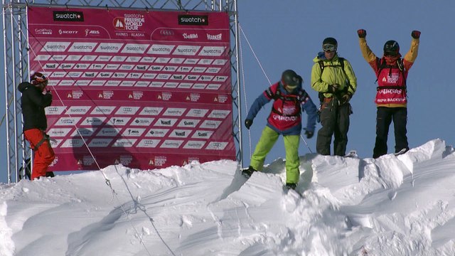 FWT15 - Run of Ryland Bell (USA) Swatch Freeride World Tour 2015 Haines Alaska, USA