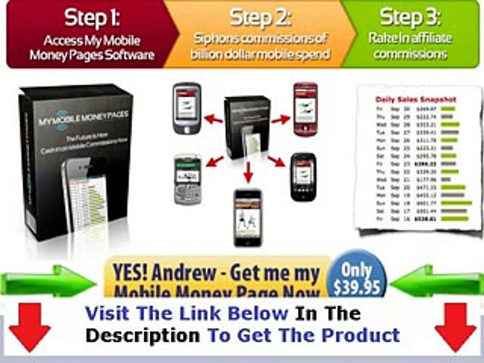 My Mobile Money Pages WHY YOU MUST WATCH NOW! Bonus + Discount