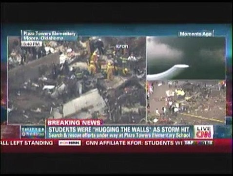 Poderoso tornado azota suburbios de Oklahoma en EEUU