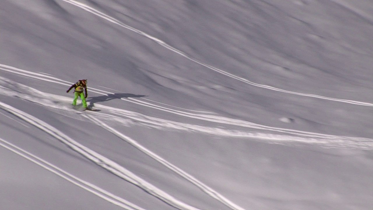 FWT15 - Run of Jonathan Charlet (FRA) Swatch Freeride World Tour 2015 Haines Alaska, USA
