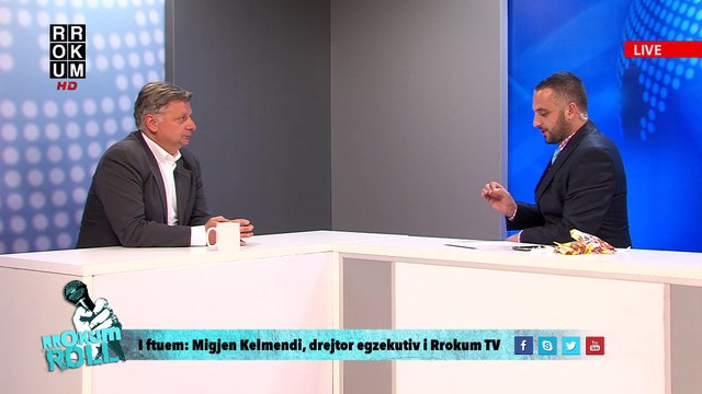 RROKUM ROLL - Migjen Kelmendi, drejtor egzekutiv i Rrokum TV