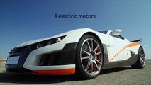 VOLAR-e 2013 1.000 hp -Fastest Electric Supercar -Spanish SuperCar- Top Gear 2013