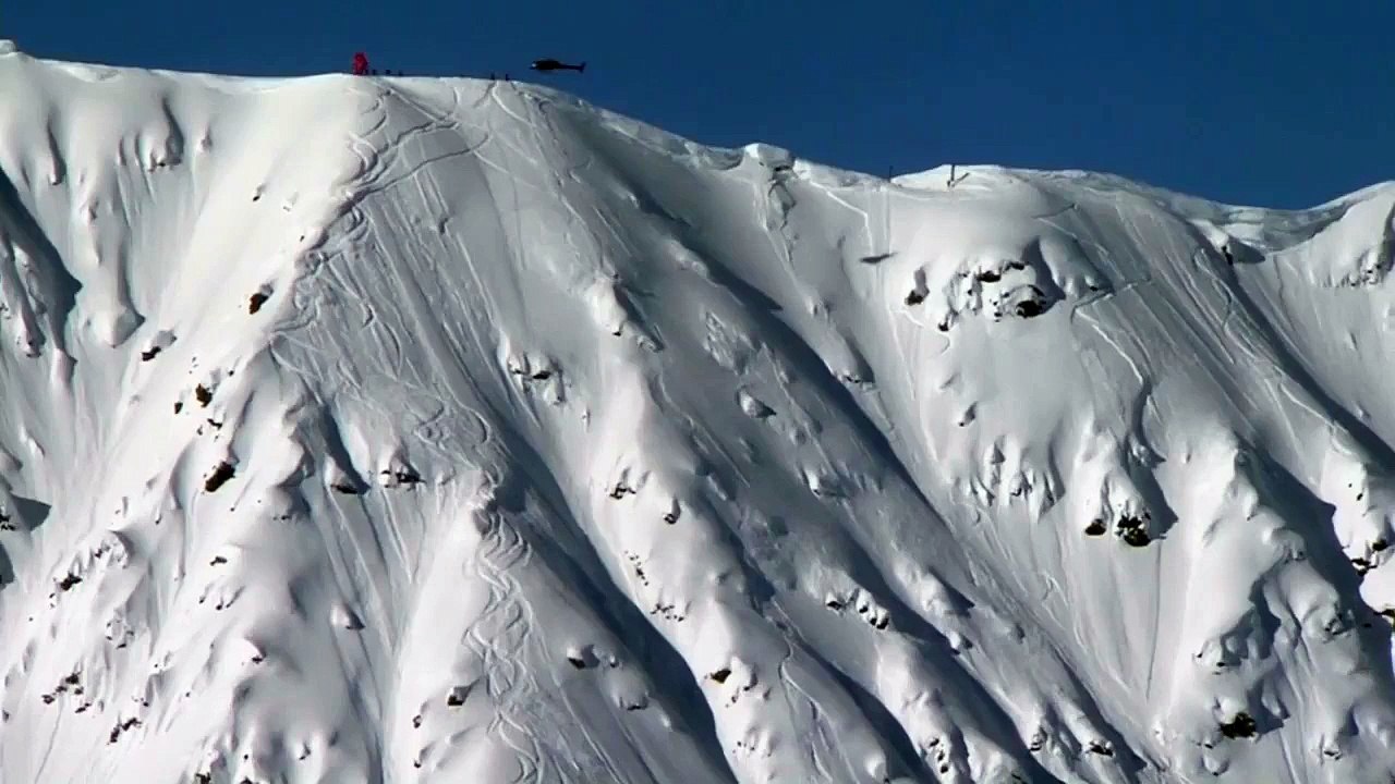 Sammy Luebke remporte l'étape en Alaska du Freeride World Tour