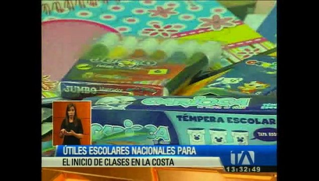 Ministro de Educación asegura que las salvaguardias no afectarán los costos de los útiles escolares