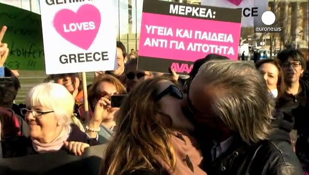 دیدار نخست وزیر یونان از آلمان