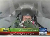 Air chief marshal flies F-16 on Pakistan Day parade