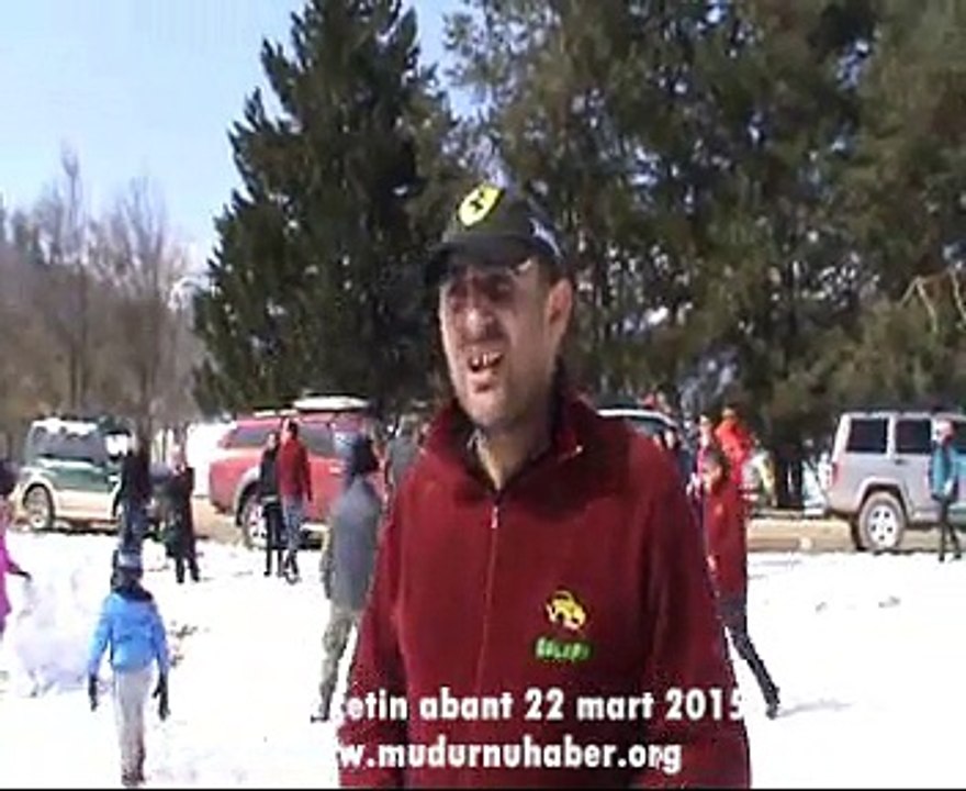 Abant 22 Mart 2015 son kar yağışı