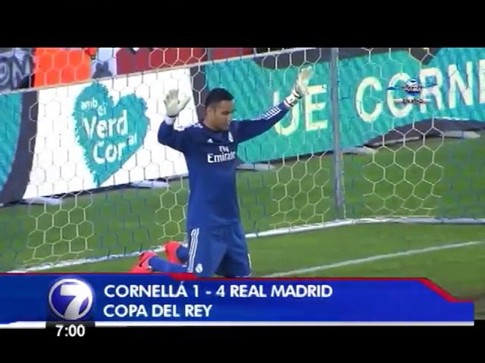 Cómoda victoria para Navas y el Madrid en inicio de la Copa del Rey