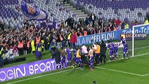 Communion entre supporters et joueurs après TFC/Bordeaux