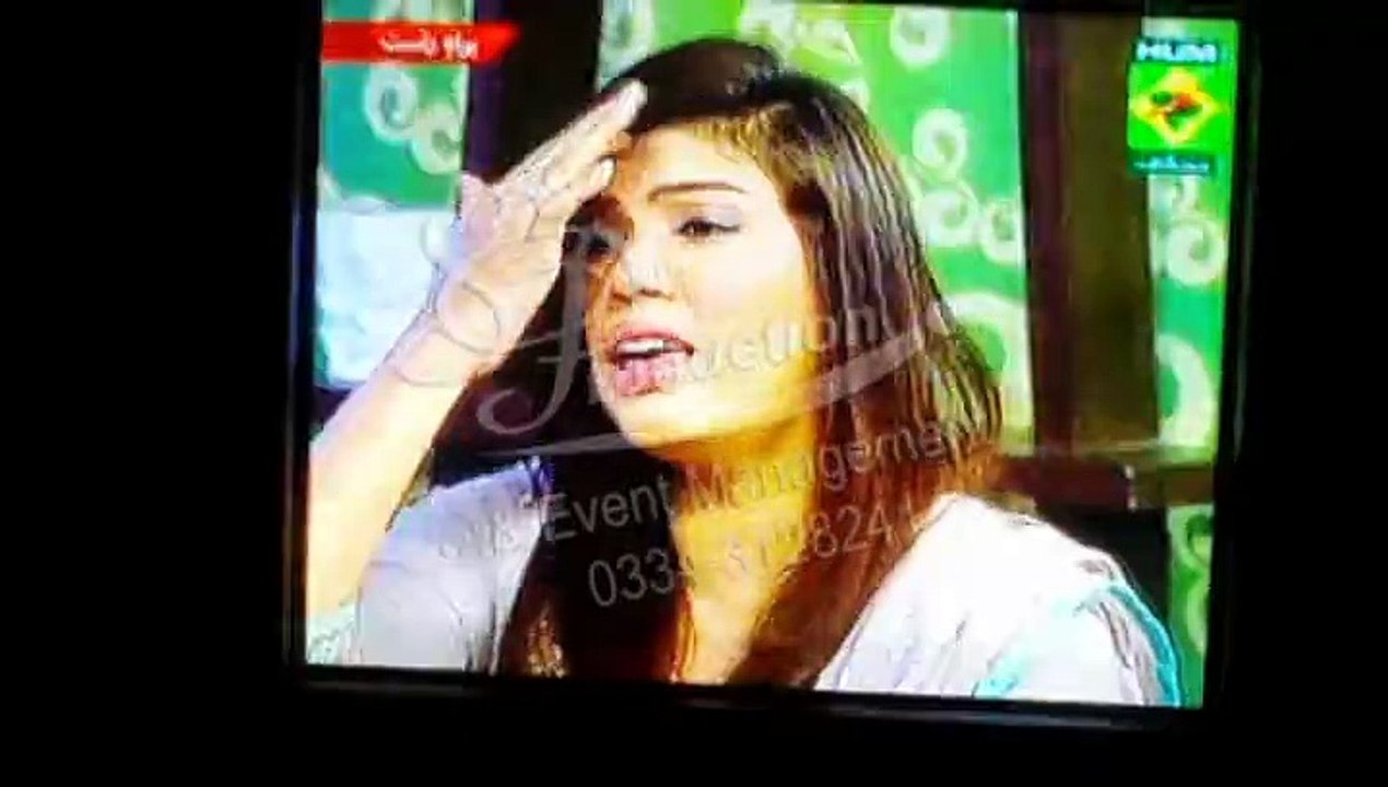 Amber Ansari Live At hum NetWork in Masala Channel Cooking Show
