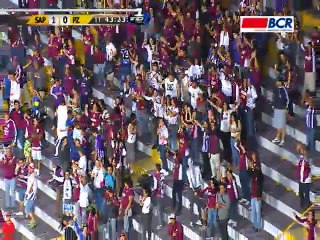 Gol: Saprissa 1 - 0 Pérez Zeledón