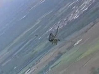 f16 Fighter Aircraft Doing Aerobatics