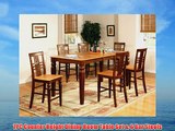 7PC Counter Height Dining Room Table Set & 6 Bar Stools