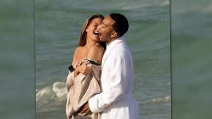 John Legend & Chrissy Teigen Don't Mind Showing Off Their Bodies