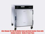 Alto-Shaam 767-SK/III Mobile Cook and Hold Smoker Oven with Deluxe Control - Holds 9 Food Pans