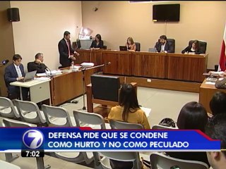 Defensa de exgerente bancario solicita que Quesada sea absuelto