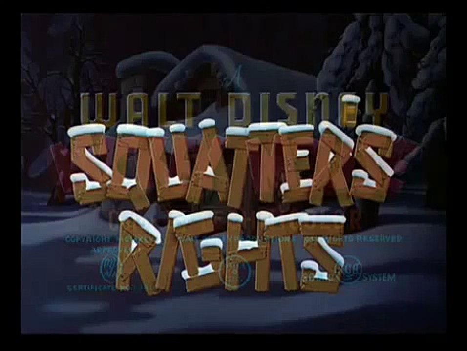 Mickey Mouse and Pluto Squatters Rights - Mickey Mouse Cartoons for Children