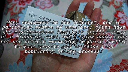 Free Viral Traffic From Article Marketing