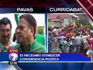 Araya emite su voto y destaca esfuerzo de los liberacionistas