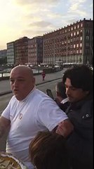 Hombre le obsequió una pizza al Papa Francisco en su visita a Nápoles
