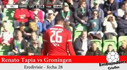 Renato Tapia fue elegido en el once ideal de la Eredivisie (VIDEO)