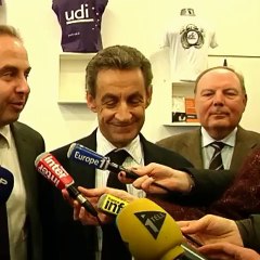 "Et le MoDem, qu'est-ce qu'il faut leur dire ?" : la réponse de Nicolas Sarkozy.