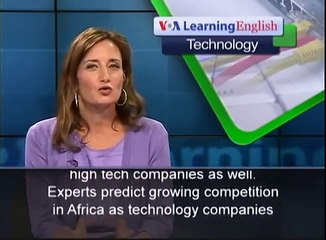 Africa Grows as a Market for Tech Products - Learning English