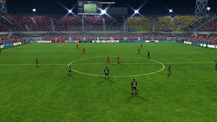 Fifa 14 l Lukaku ile Attığım İnanılmaz Plase Goll [Bu Sefer Çok Dehşet]