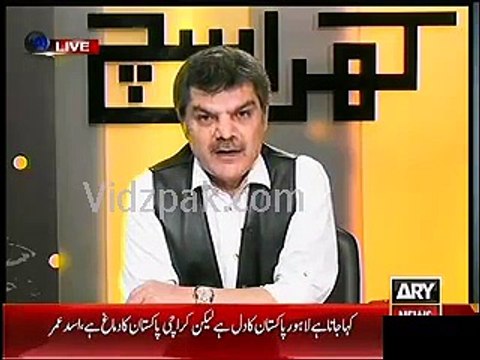Amir Khan has confessed of MQM crimes and has taken names of MQM important leaders- Mubashir Lucman